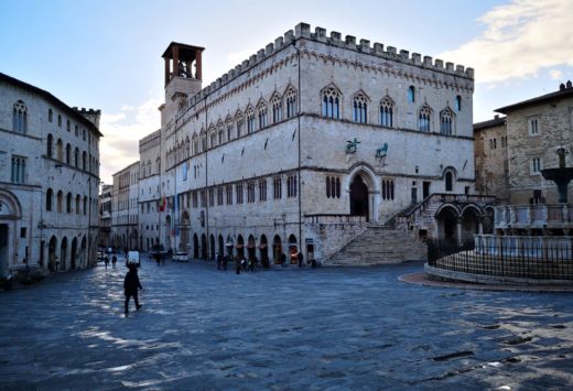 Il palazzo dei Priori di Perugia